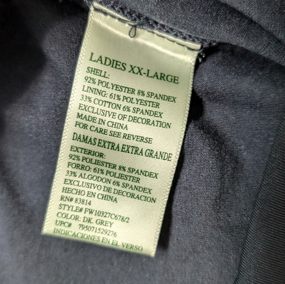 Tangerine Hiking Skirt Active Golf Performance Tennis Skort Plus Size XXL NWT - Picture 5 of 11